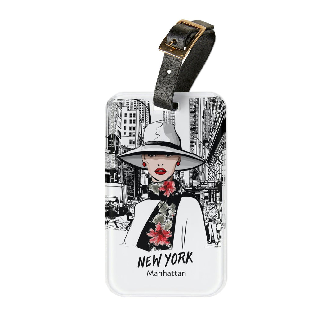 Lisslune | Personalized chic acrylic luggage tags - stylish travel essential