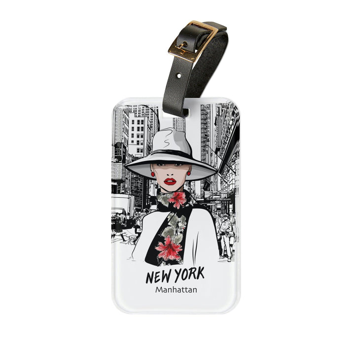Lisslune | Personalized chic acrylic luggage tags - stylish travel essential