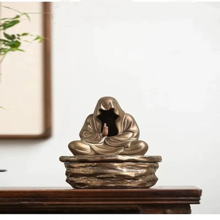 Lisslune | Silent Monk Backflow Ceramic Incense Burner