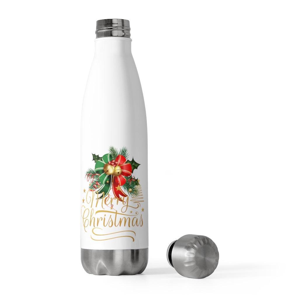 Lisslune | Festive 20oz Stainless Steel Insulated Water Bottle for Christmas Parties