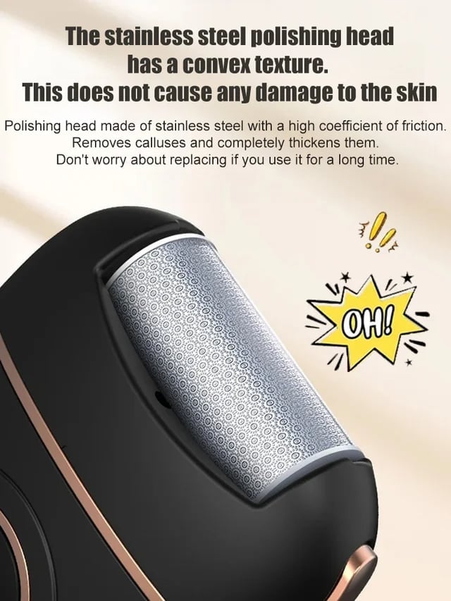 Lisslune | 2025 New digital electric foot polishing machine
