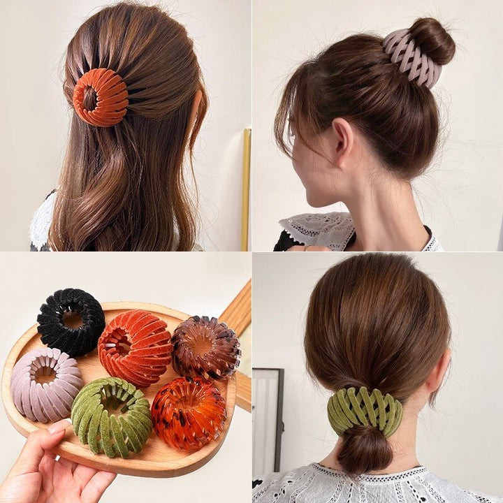 Lisslune | Lazy Bird's Nest Flat Hairpin