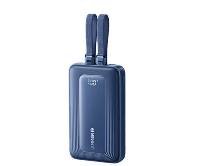 Lisslune | 2024 New Fast-Charging Power Bank, 20,000mAh High Capacity with Built-In Cable