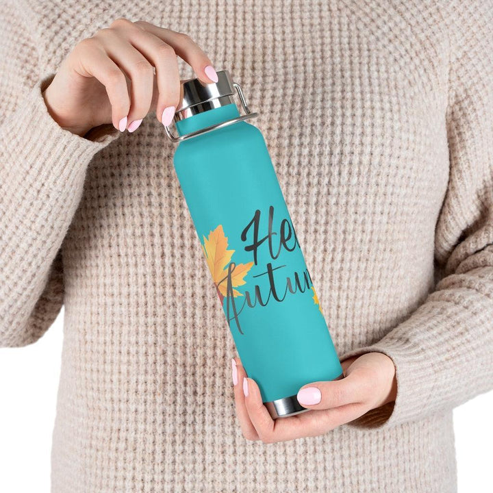 Lisslune | Merry Moments 22 Oz Stainless Steel Insulated Holiday Water Bottle