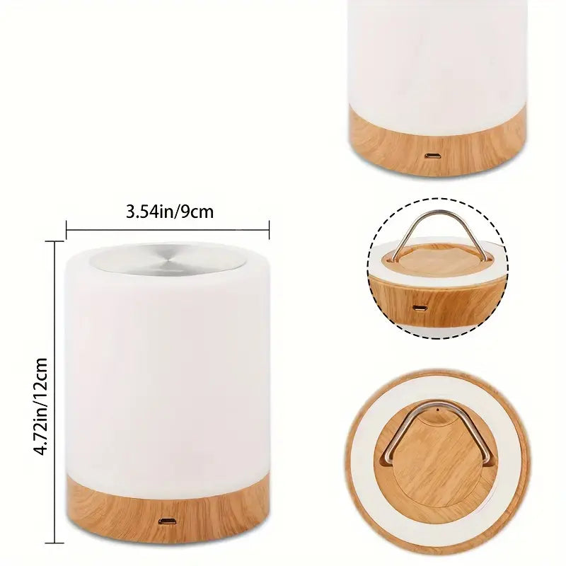 Lisslune | Dimmable LED Night Light with Modern Design and Color Change