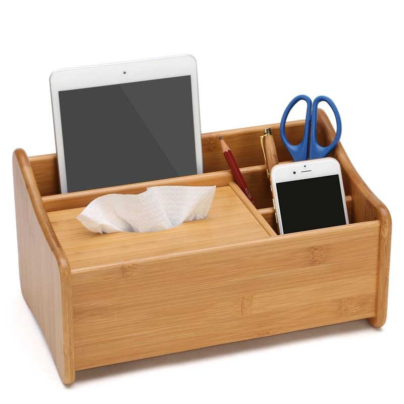 Lisslune | On Point Wood Desktop Organizer