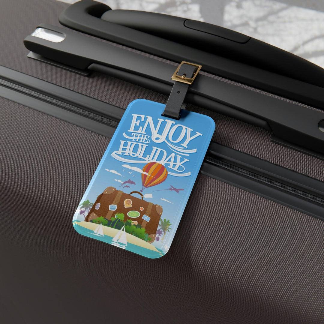 Lisslune | Stylish Explorer: The Essential Travel Bliss Luggage Tag