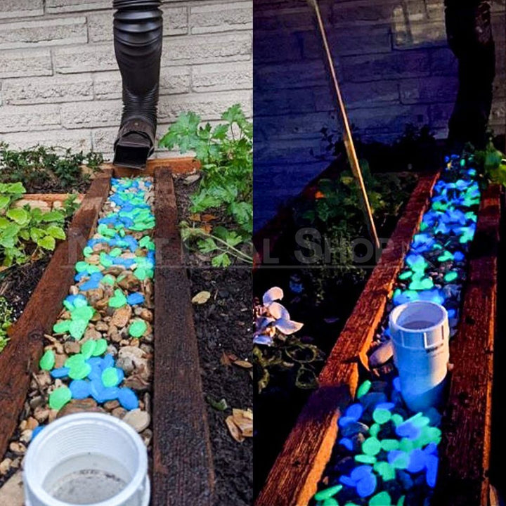 Lisslune | Glow-in-the-Dark Garden Pebbles