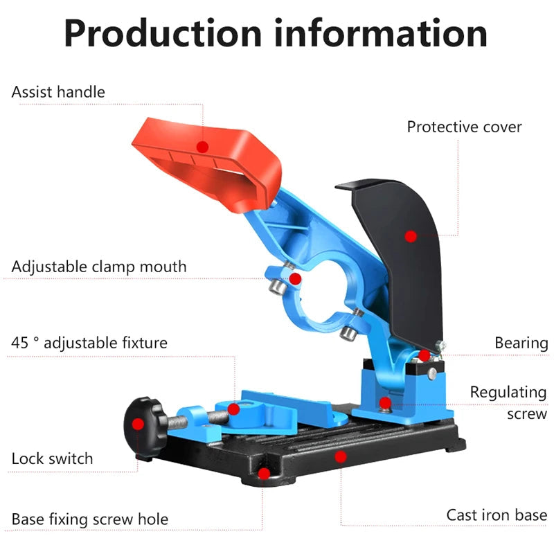 Lisslune | Precision Multi-Angle Stable Grinder Cutting Machine