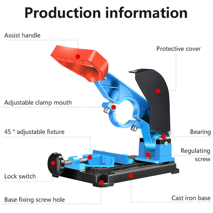 Lisslune | Precision Multi-Angle Stable Grinder Cutting Machine