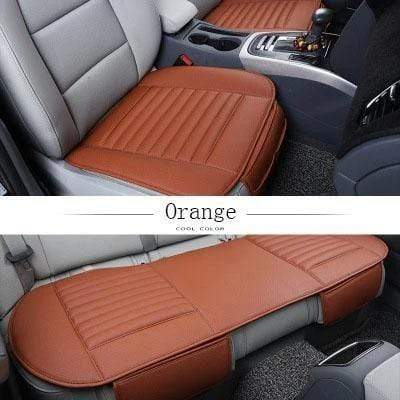 Lisslune | Leather Bamboo Charcoal Car Seat Cushion-Absorbing odor(Four Seasons Universal)