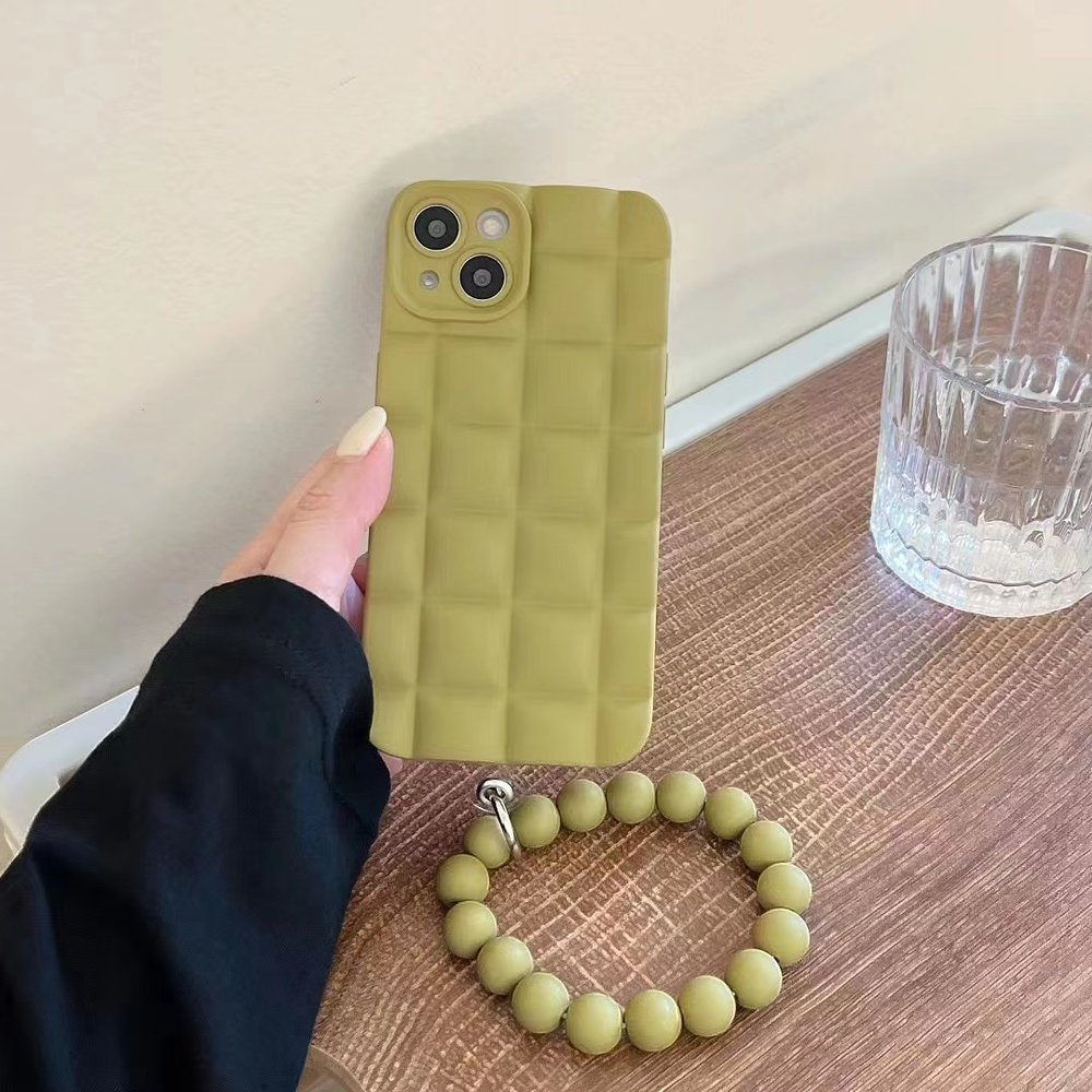 Lisslune | Frosted Pearl Bracelet Case for iPhone