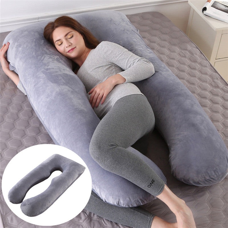Lisslune | KoelComfort | U-shaped pregnancy pillow | Comfortable and cooling