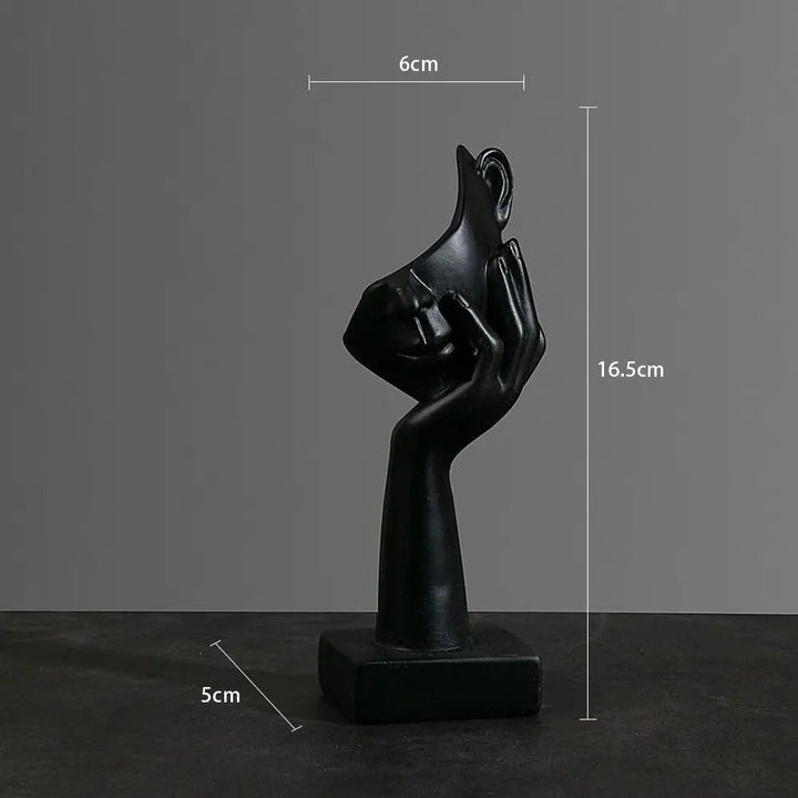 Lisslune | NordicMuse Abstract Face Sculpture