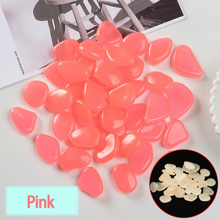 Lisslune | Glow-in-the-Dark Garden Pebbles
