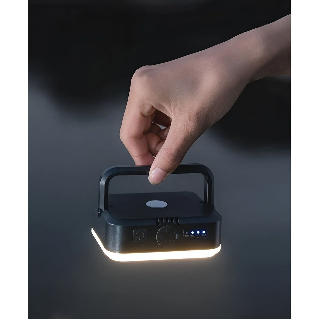 Lisslune | MagnaGlow – Magnetic rechargeable LED lamp with round, compact design