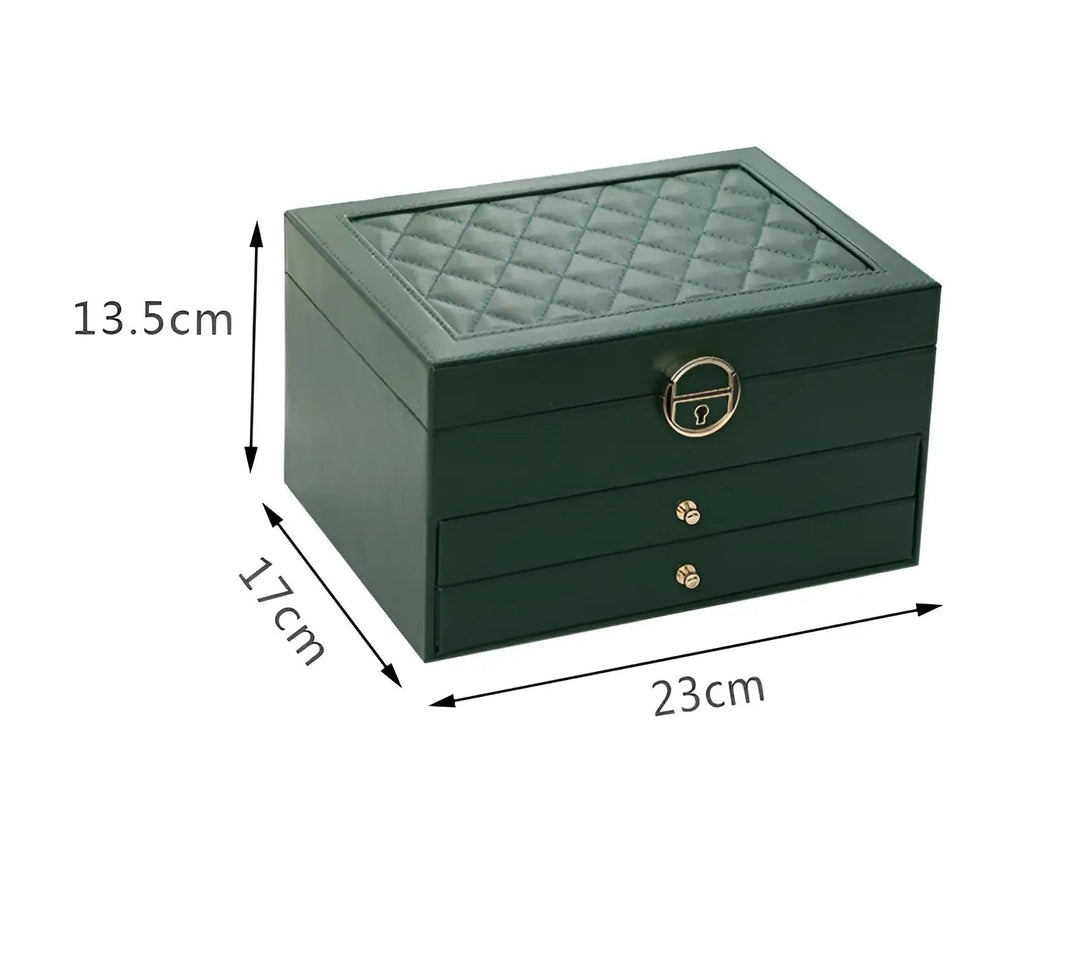 Lisslune | EleganceBox Luxury Jewelry Box – Multiple Storage Box for Jewelry