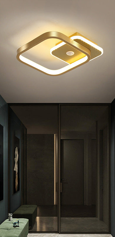 Lisslune | MotionGlide PIR Motion Sensor LED Ceiling Light | Smart Lighting | Energy Efficient | Perfect for Hallway & Bathroom