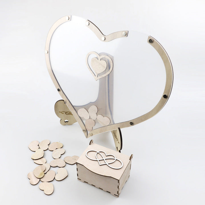 Lisslune | Heart guest book