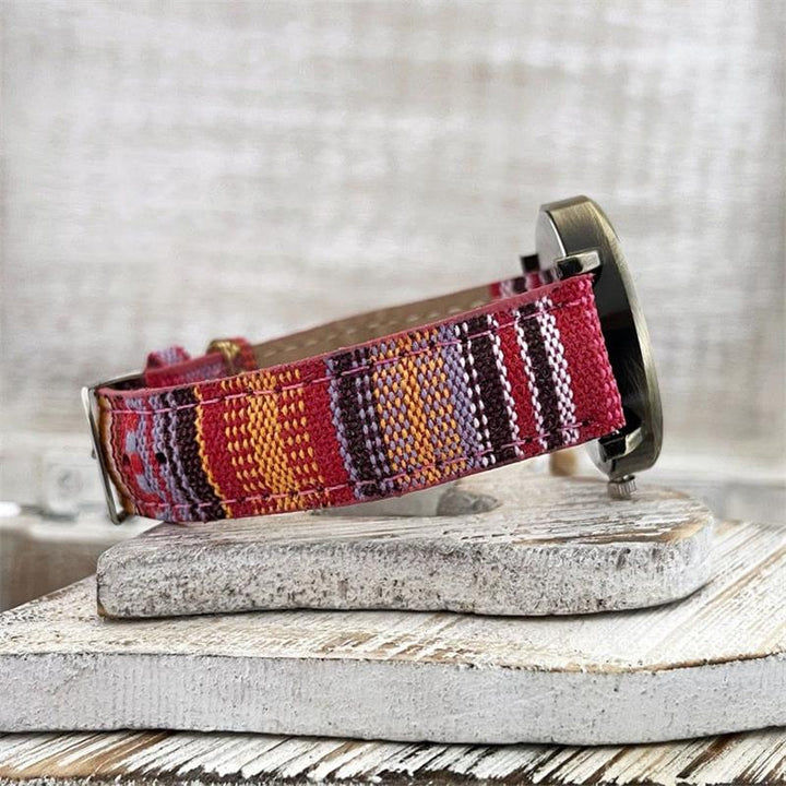Lisslune | Watches with multicolored rainbow pattern