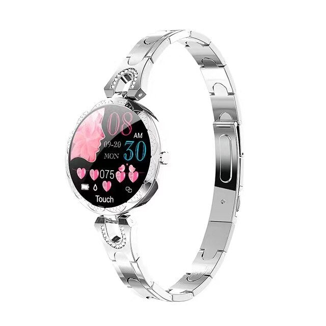 Lisslune | AquaFit Smartwatch for Women – Waterproof, Activity Tracker & Notifications