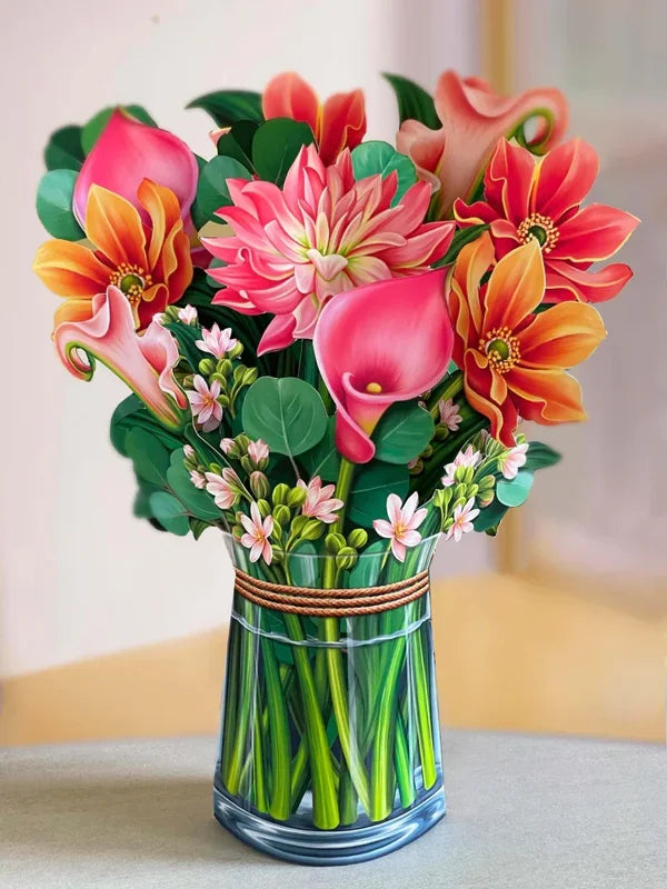 Lisslune | Blooming Bouquet Greeting Card