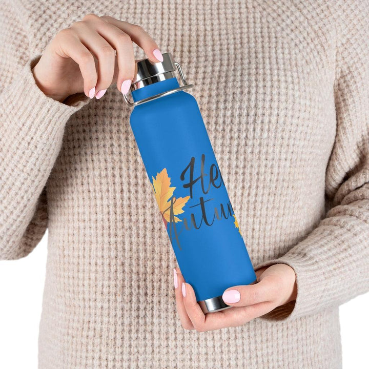 Lisslune | Merry Moments 22 Oz Stainless Steel Insulated Holiday Water Bottle