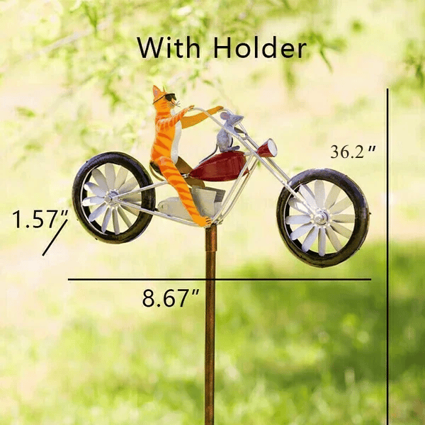 Lisslune | [ 49% OFF] Vintage Bicycle Metal Wind Spinner