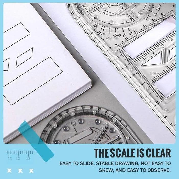 Lisslune | Multifunctional Geometric Rulers