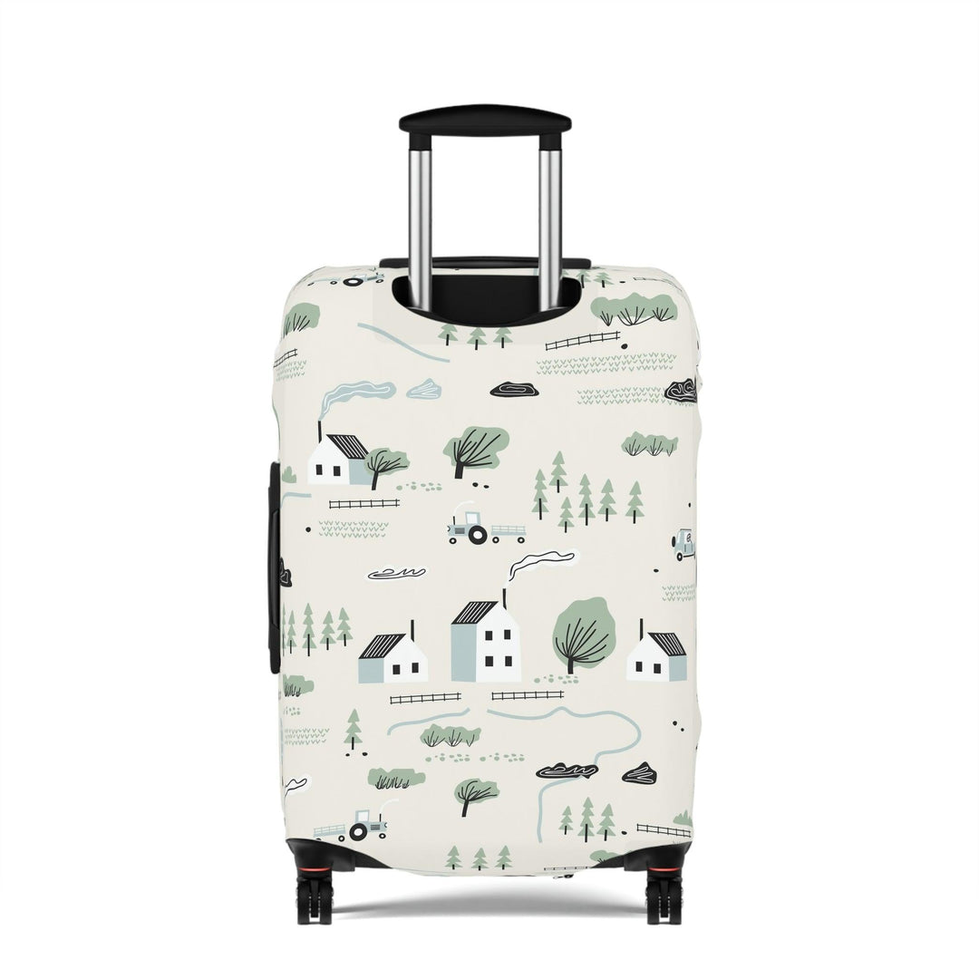 Lisslune | Stylish Luggage Tag Set: Trendy Cover & Customization Kit