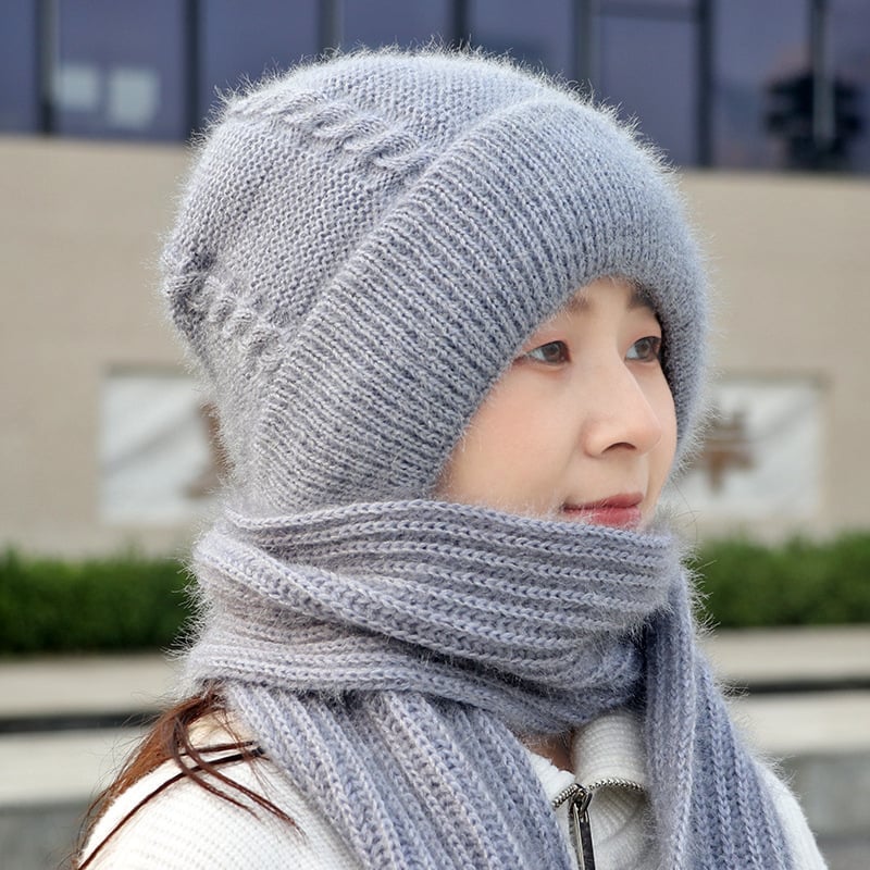 Lisslune | Integrated Ear Protection Windproof Cap Scarf