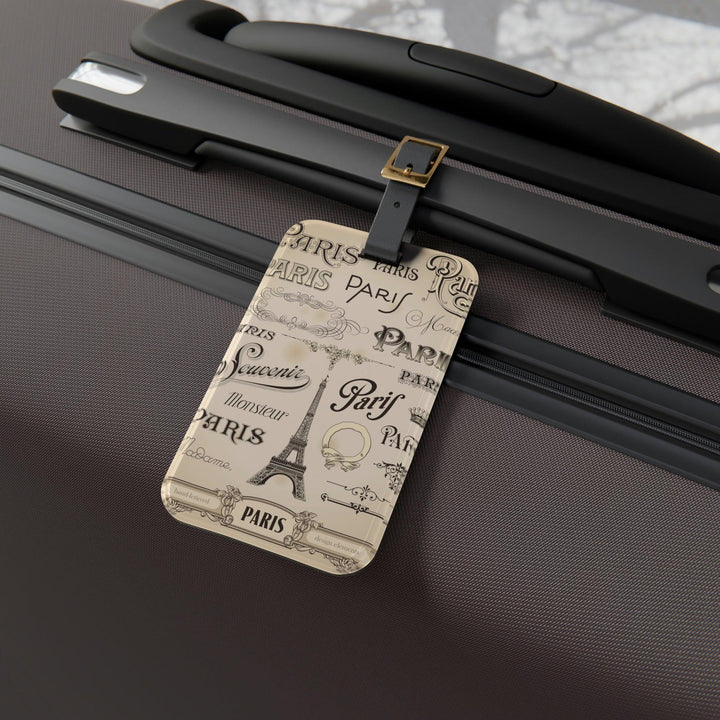 Lisslune | Chic Traveler: Personalized set of luxury luggage tags with elegant leather straps
