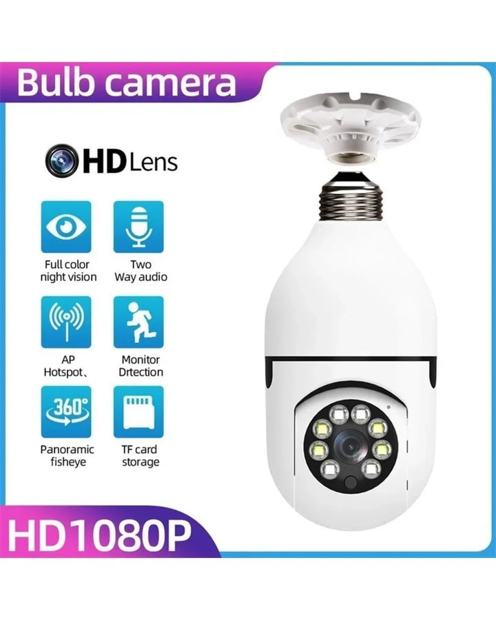 Lisslune | Wireless Wifi Bulb Camera Security Camera