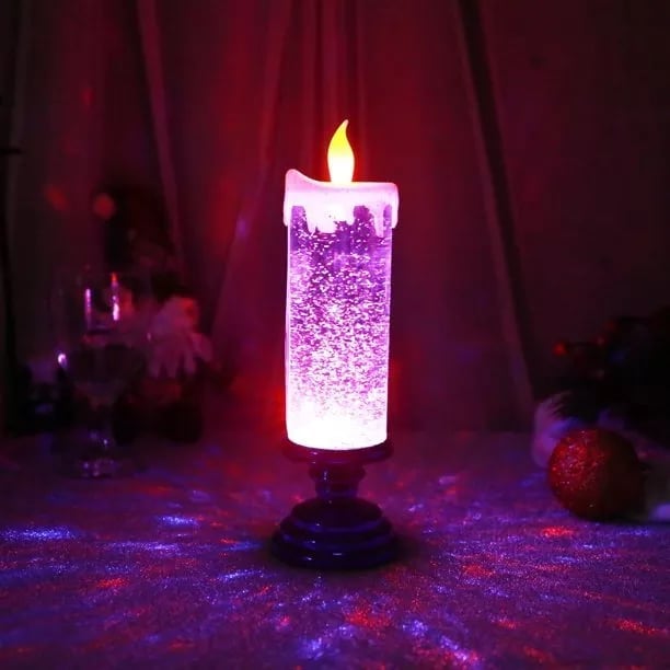 Lisslune | LED Christmas Candles  With Pedestal