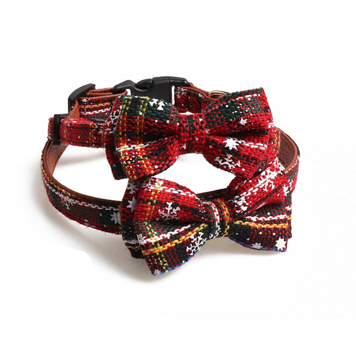 Lisslune | Red striped puppy-kitten collar