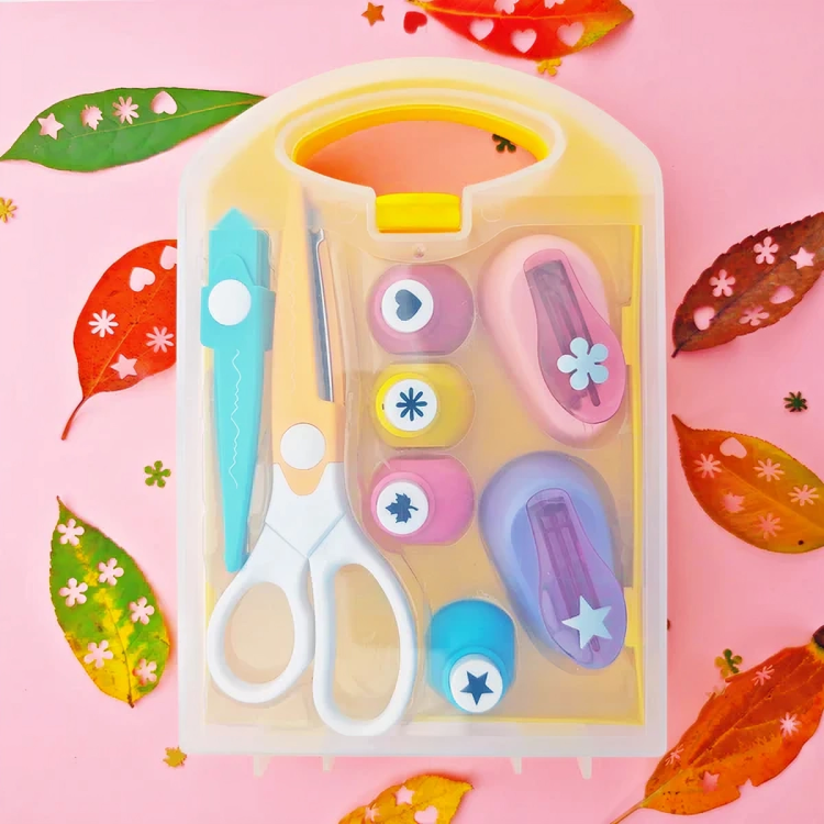 Lisslune | SnapShapes Craft colorful shapes with simple punches!