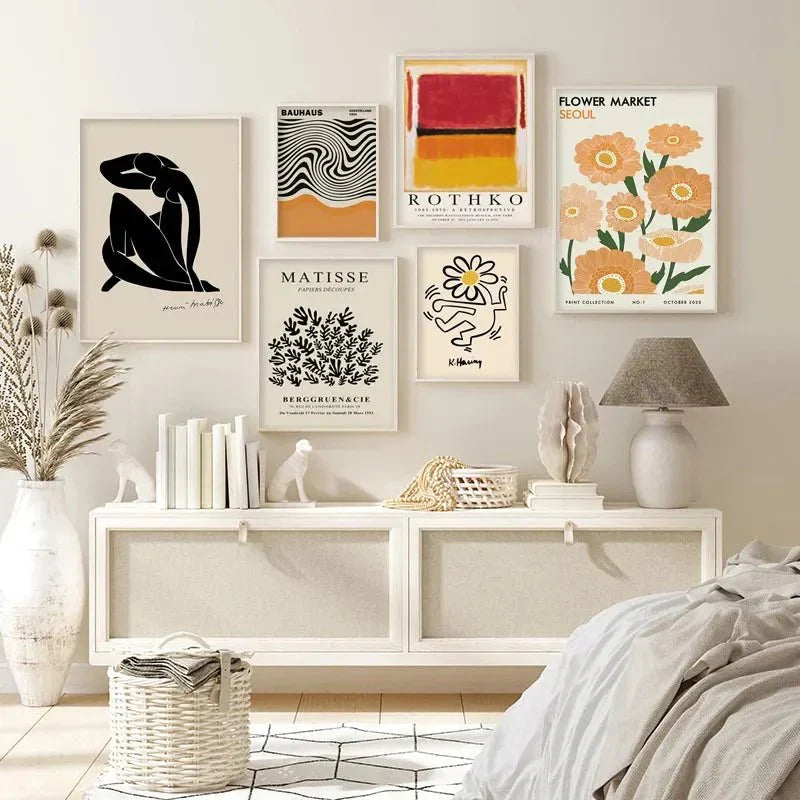 Lisslune | Abstract Canvas Wall Art Poster