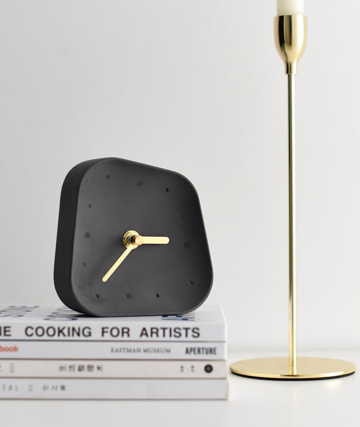 Lisslune | ChronaStone - Elegant table clock for modern interior