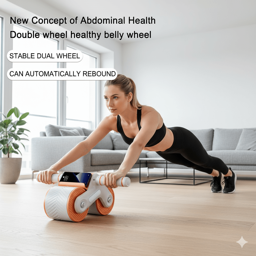 Lisslune | ABTRAIN PRO – Automatic Roller with Auto Roll-Back for Core Training