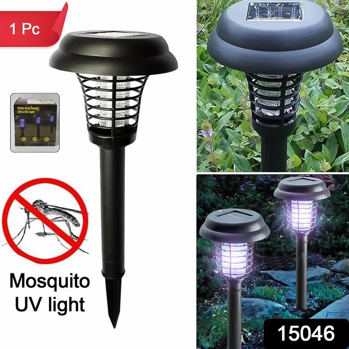 Lisslune | Solar Insect Killer with LED Light – Waterproof Garden Light for Mosquito Repulsion