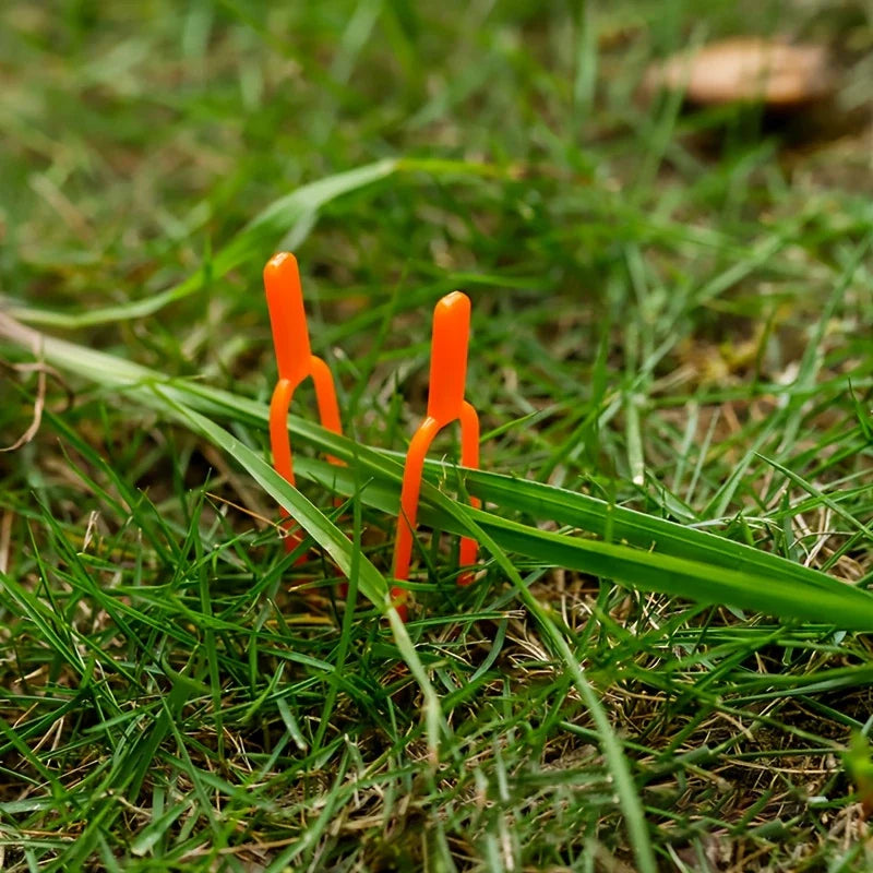 Lisslune | Garden plants support clamps made of plastic for optimal plant stability