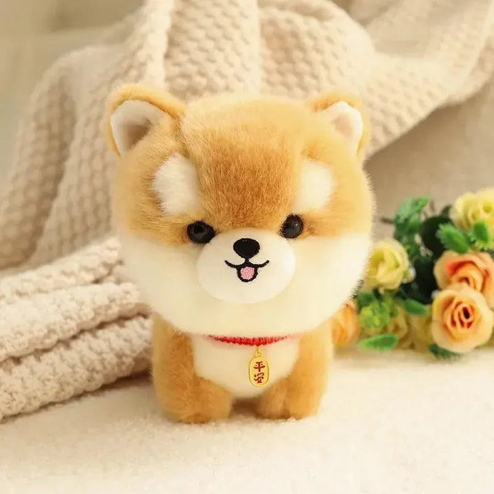 Lisslune | Charming Kawaii Chow-Pom-Corgi Mix Plush Pet Doll