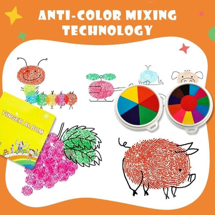 Lisslune | Funny Finger Painting Kit