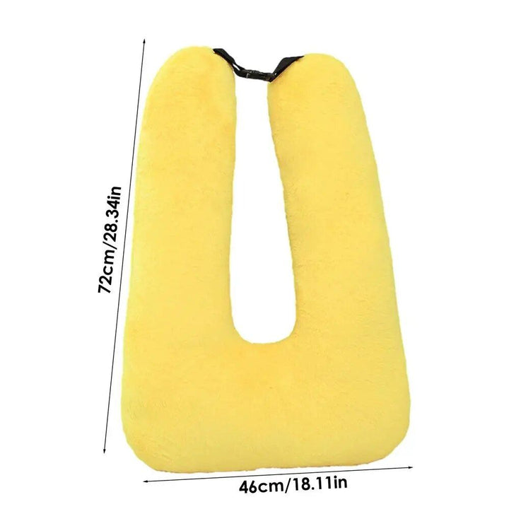 Lisslune | Ergonomic car and travel head pillow with adjustable strap for comfortable support