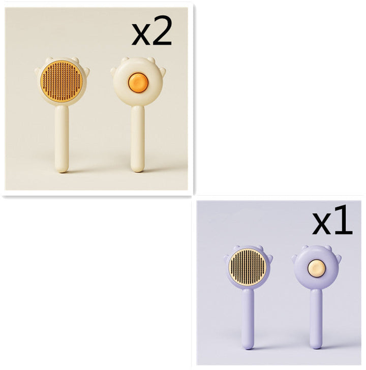 Lisslune | Kat Kam Massage Pet Care Brush - Perfect for Hair Removal and Care for Cats and Dogs
