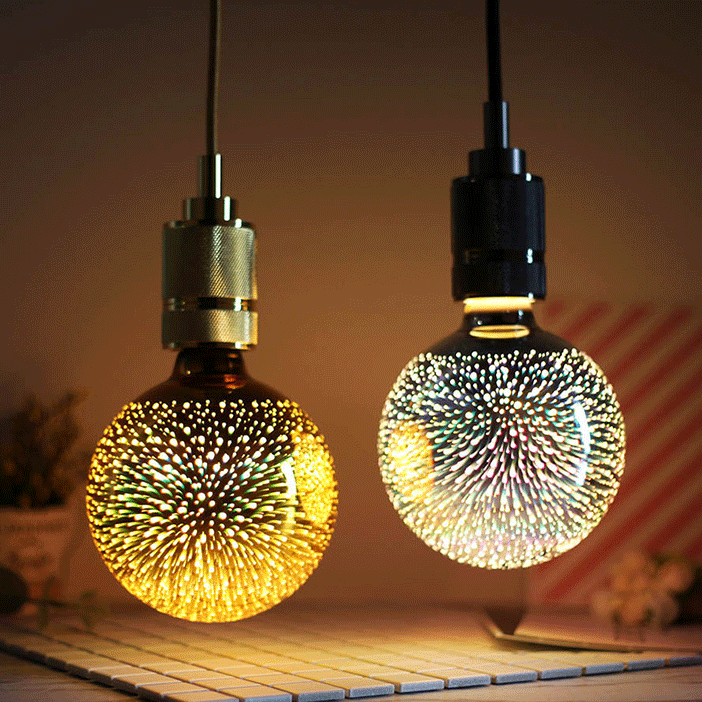 Lisslune | 3D Fireworks LED Light Bulb