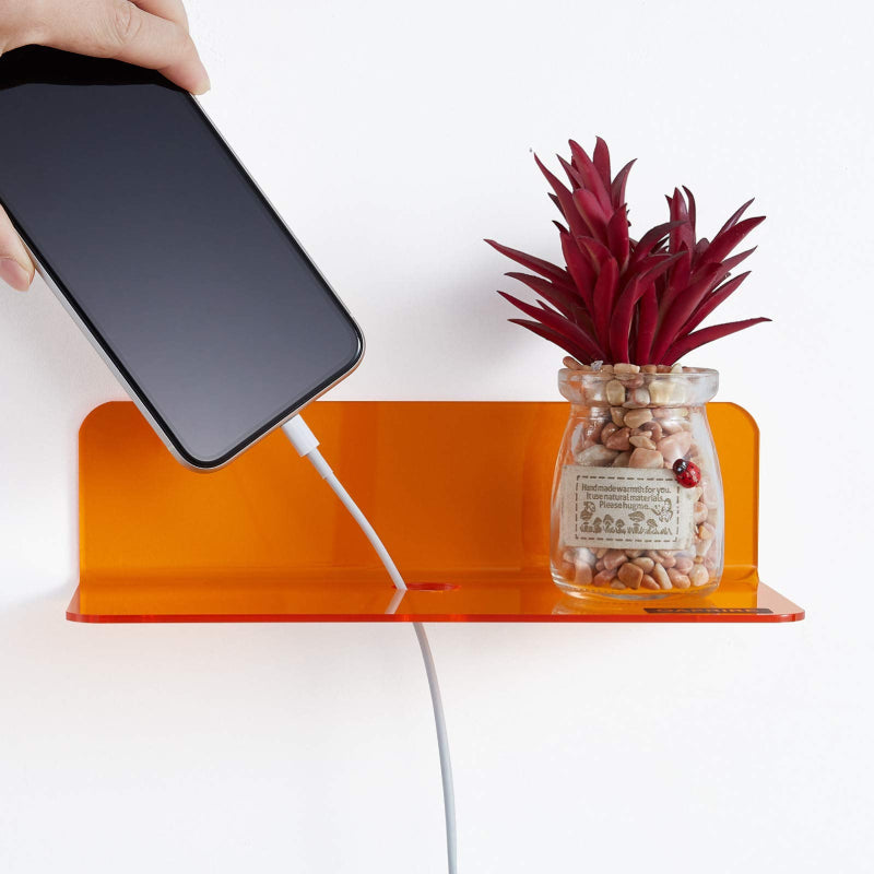 Lisslune | Neon Acrylic Floating Shelf