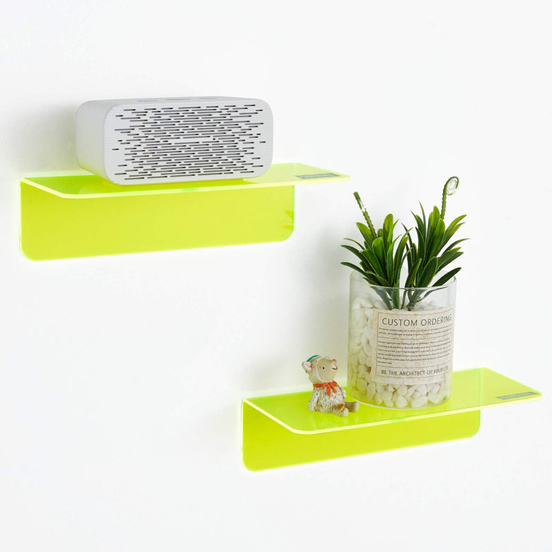 Lisslune | Neon Acrylic Floating Shelf