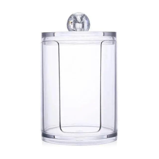 Lisslune | Elegant transparent acrylic Q-tip organizer