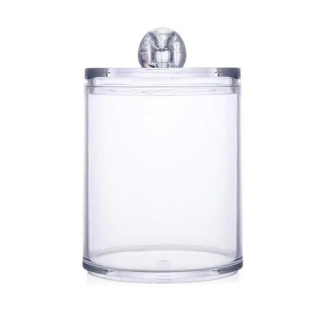 Lisslune | Elegant transparent acrylic Q-tip organizer